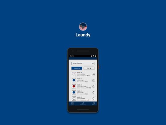 Laundy Mobile Laundry App
